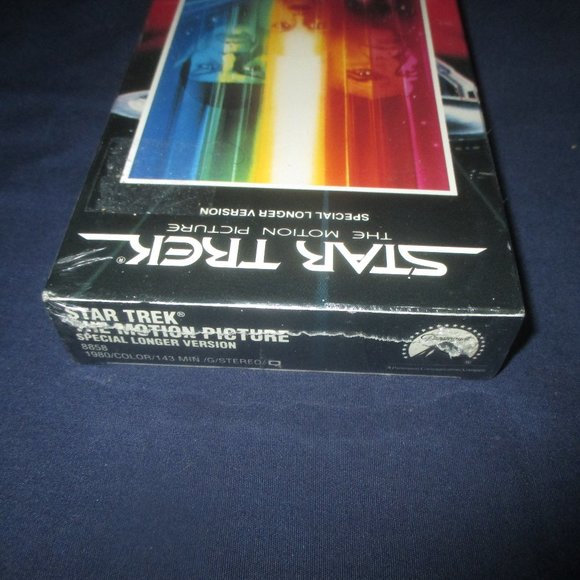 Star Trek: The Motion Picture (VHS, 1991, unopened / new) w/ watermark - Picture 6 of 6